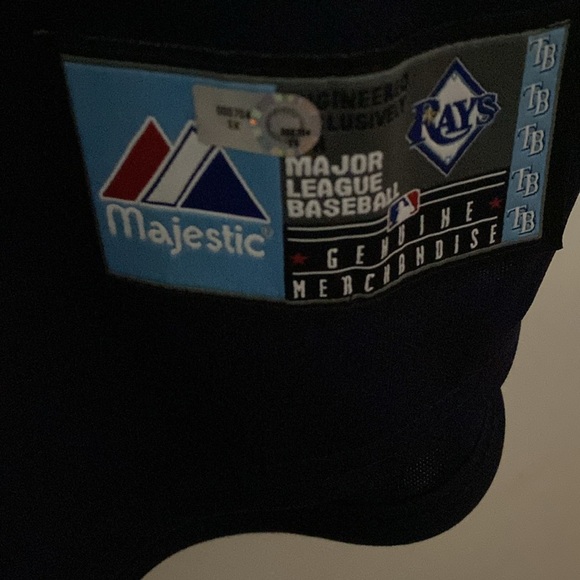 Signed Carlos Peña TB Rays jersey - Picture 6 of 6